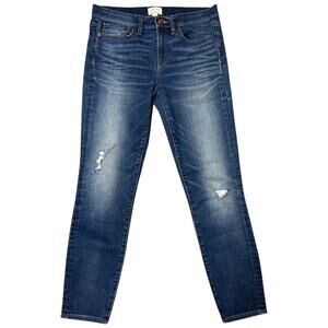 J.Crew Toothpick Jeans Mid Rise 27